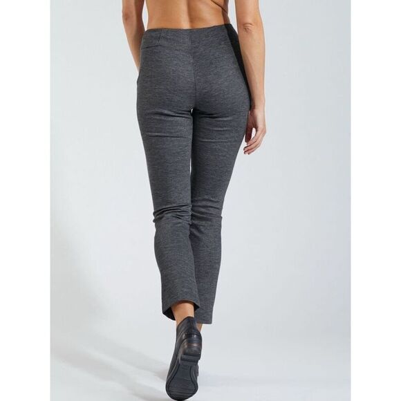 Title nine she leads pants pull-on space-dyed' Ponte knit blue XS new - Picture 5 of 12